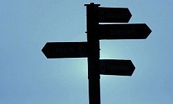 Procesmanagement is kiezen uit verschillende opties en richtingen en afslaan naar de beste optie en route...